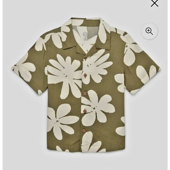 NWT WONDER NATION TODDLER BOYS HAWAIIAN PRINT SHIRT - Picture 1 of 4